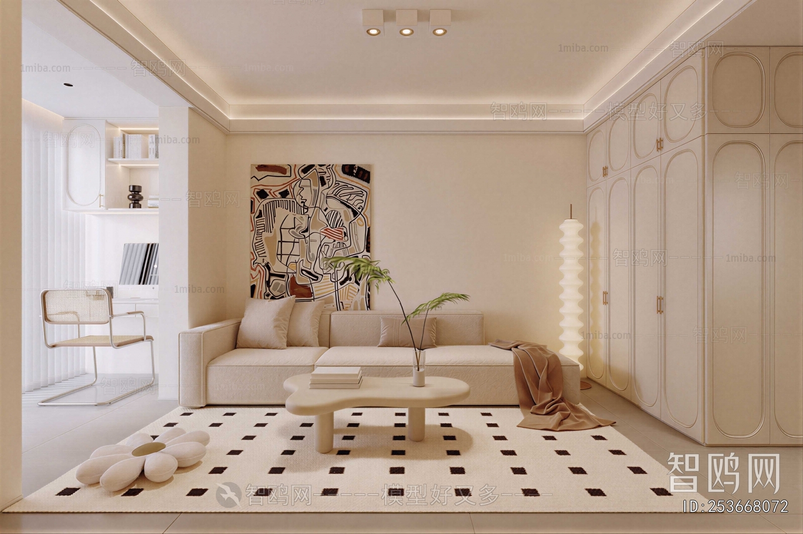 Nordic Style A Living Room