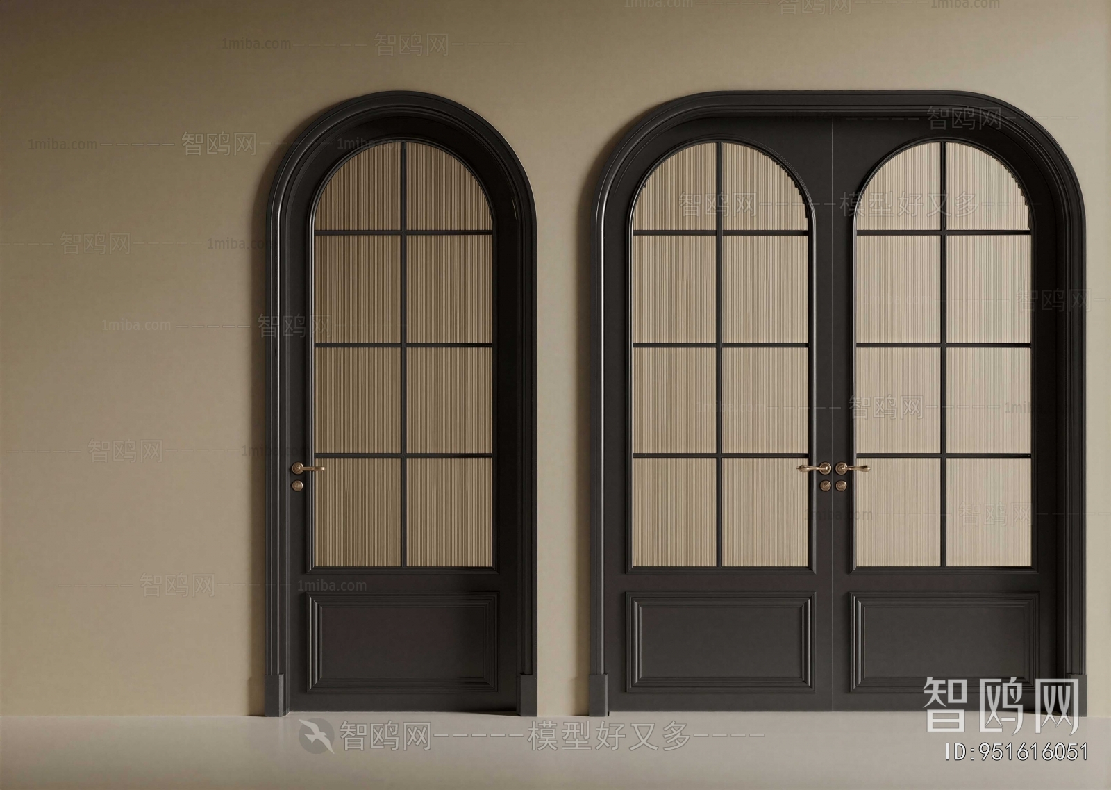 French Style Double Door