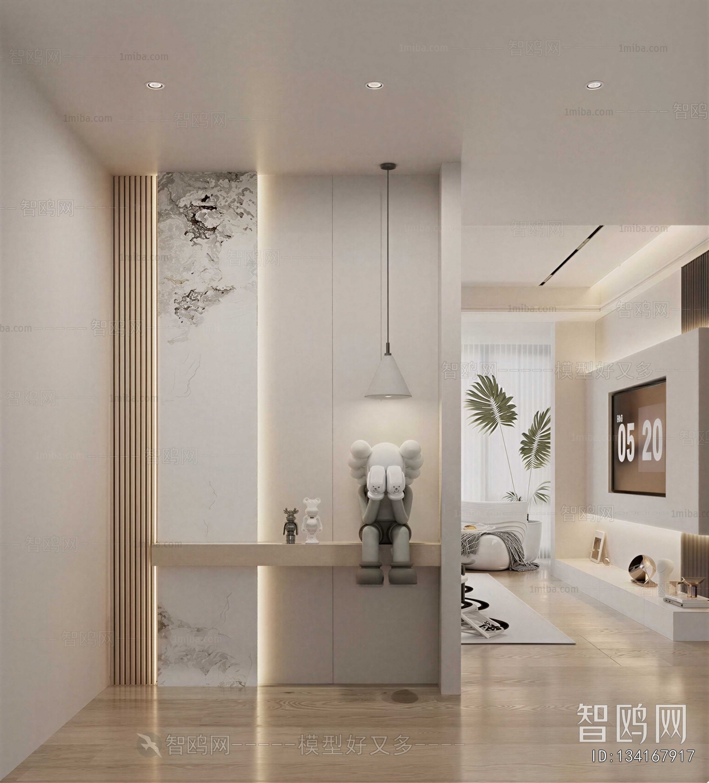Modern Hallway