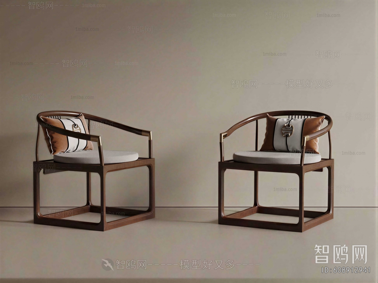 New Chinese Style Lounge Chair