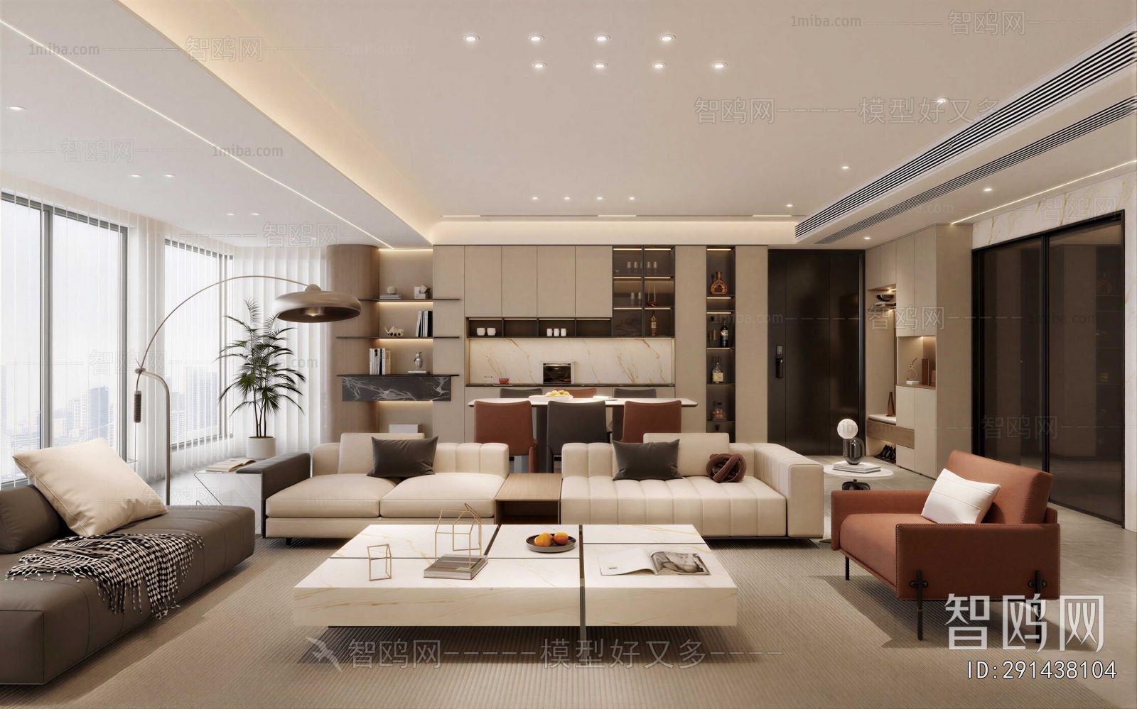 Modern A Living Room