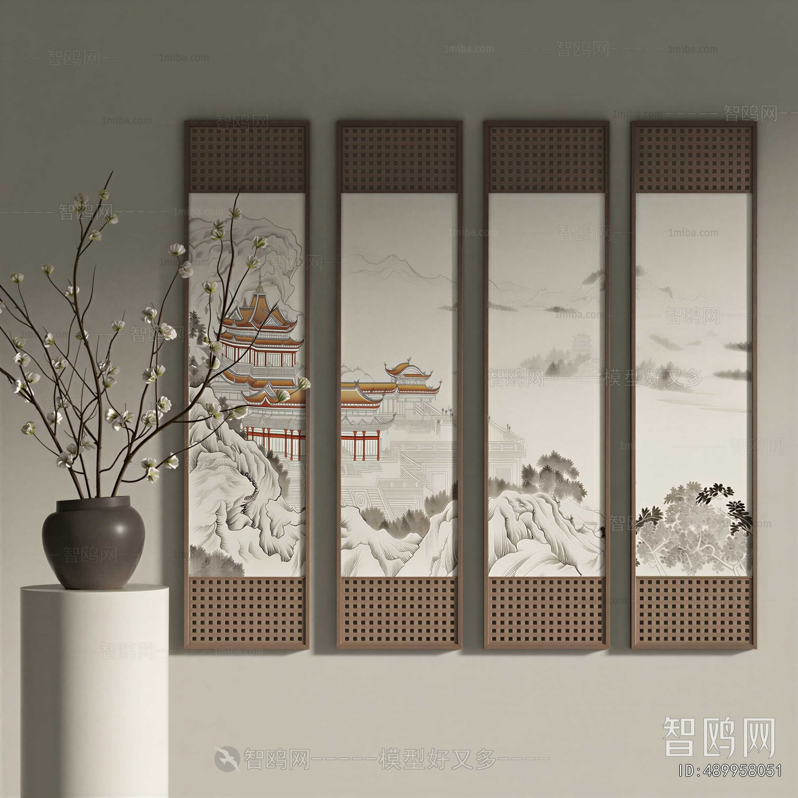 New Chinese Style Painting