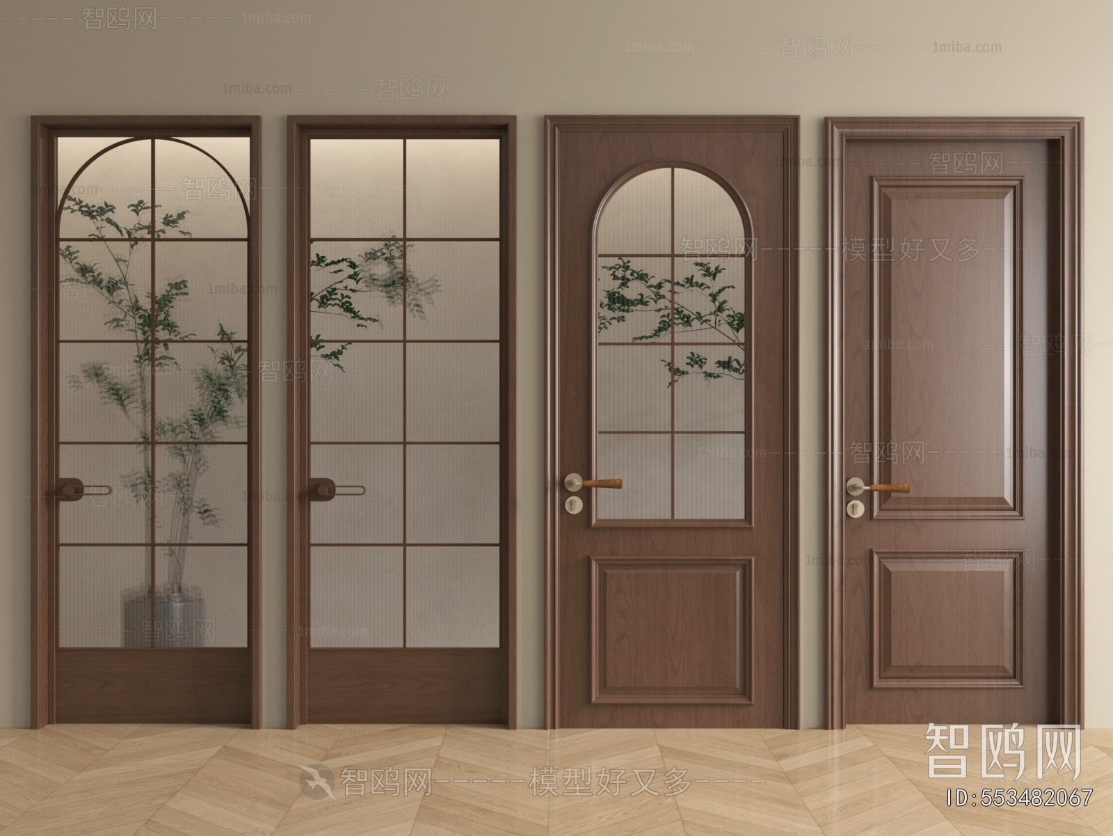 French Style Single Door