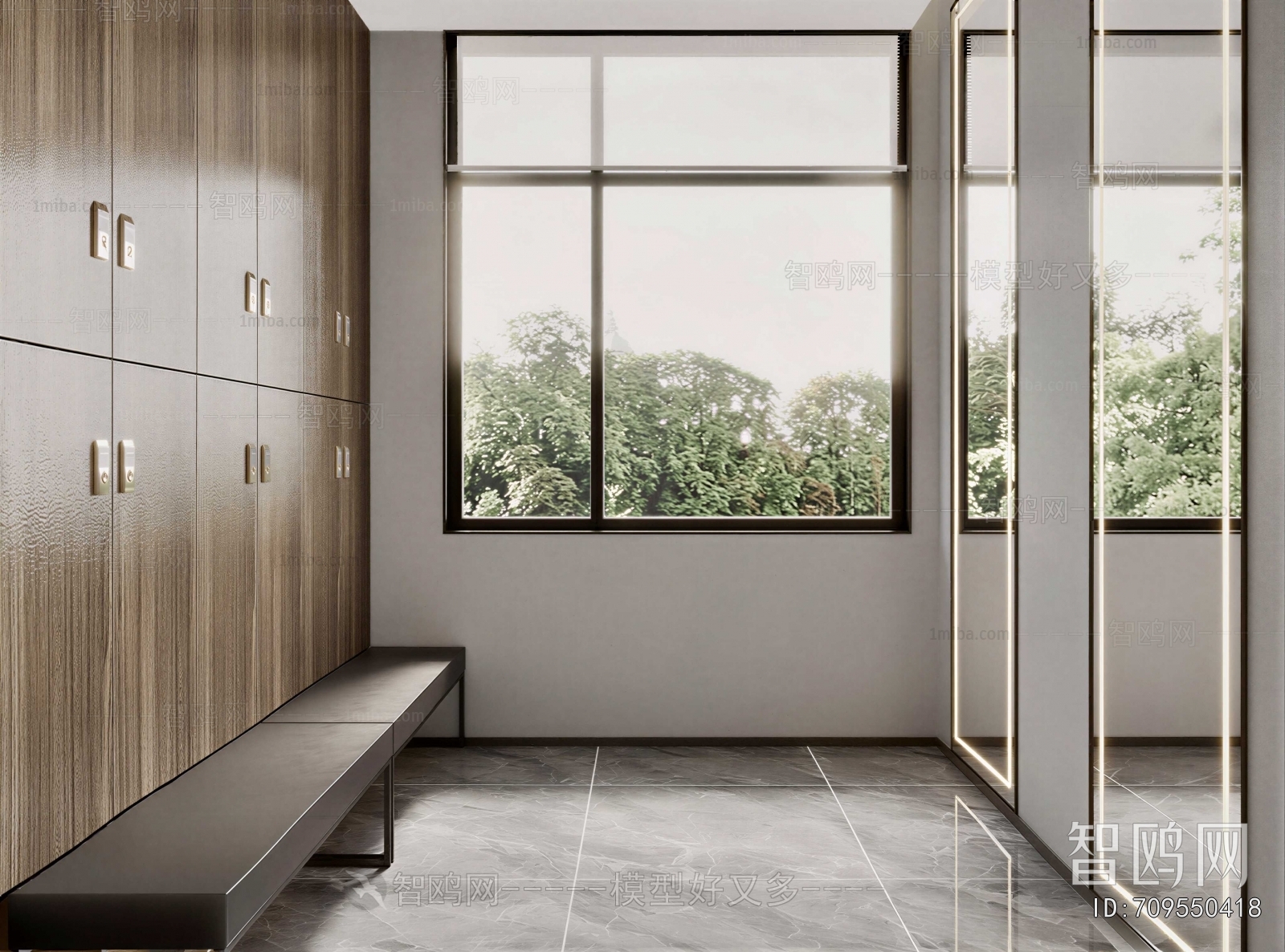 Modern Changing Room