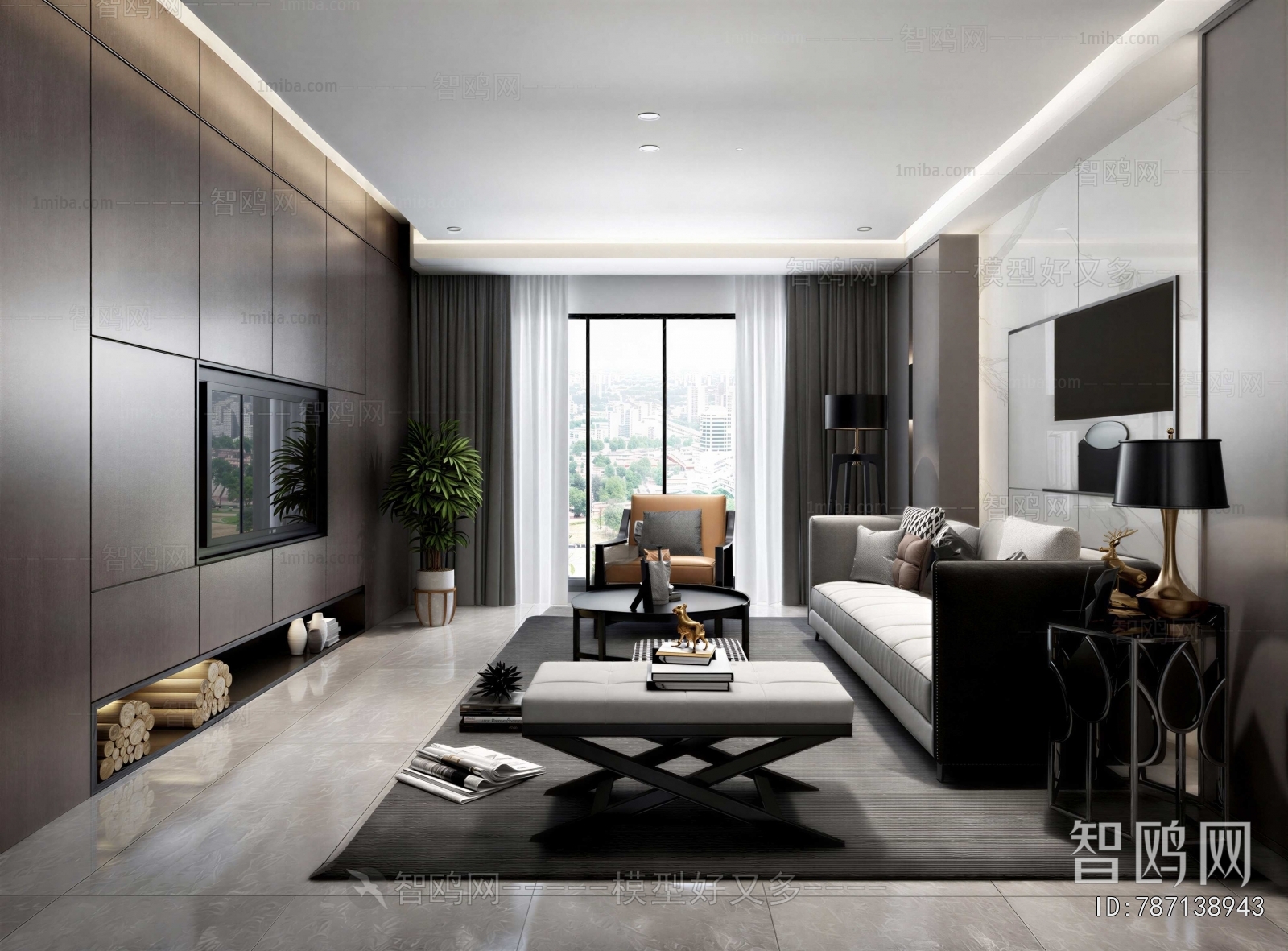 Modern A Living Room