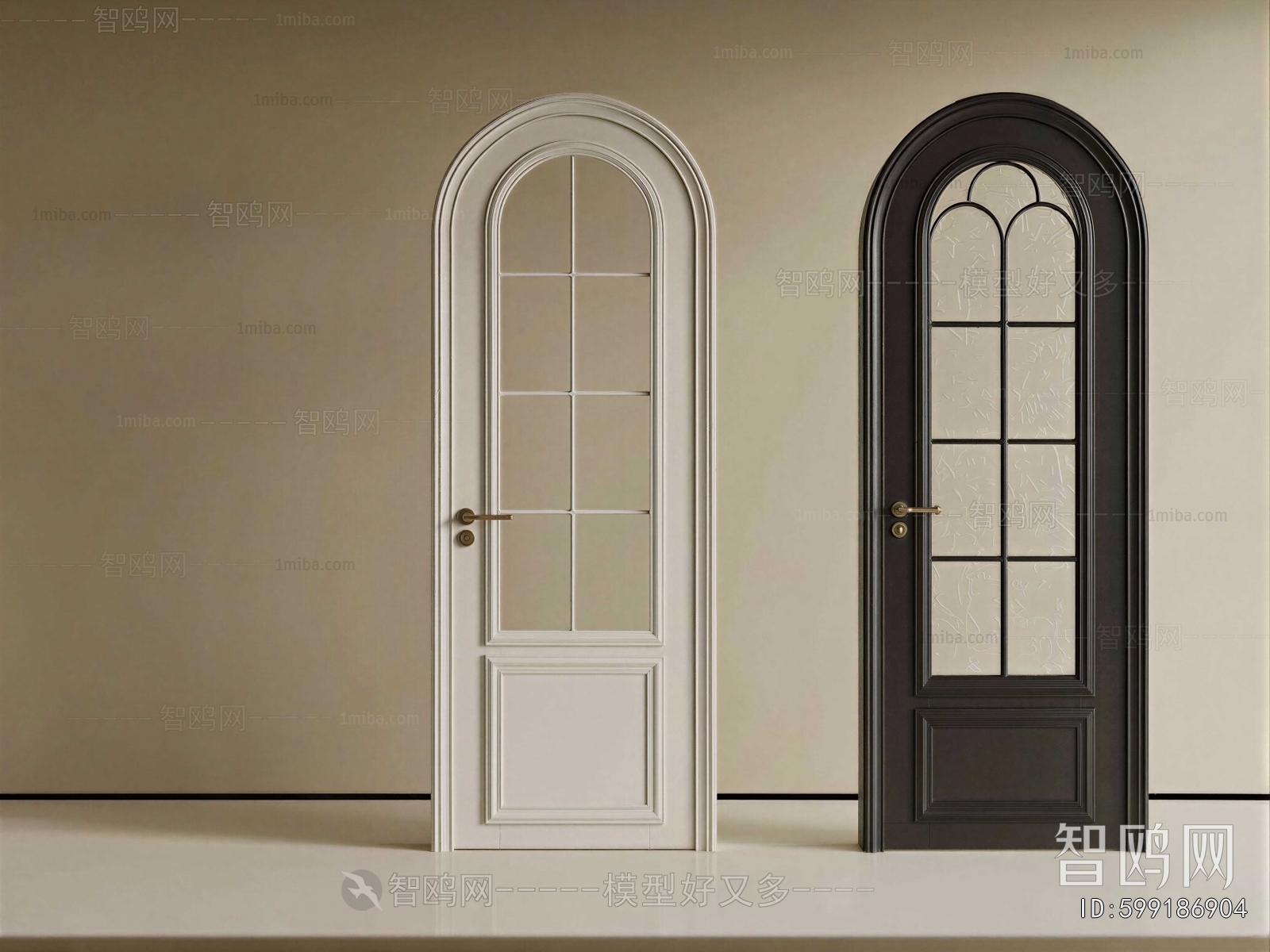 French Style Single Door