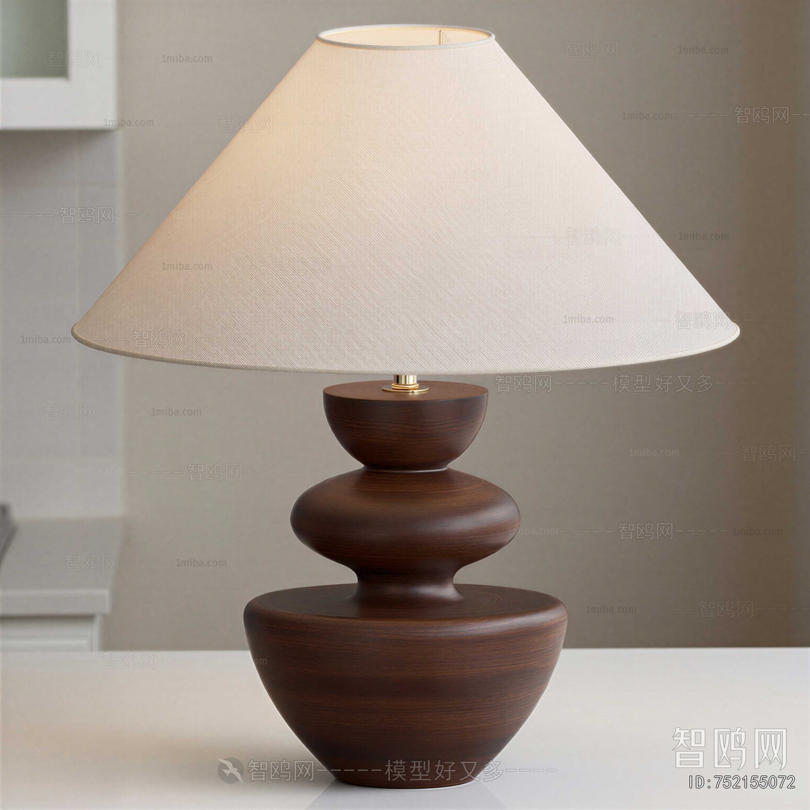 Wabi-sabi Style Table Lamp
