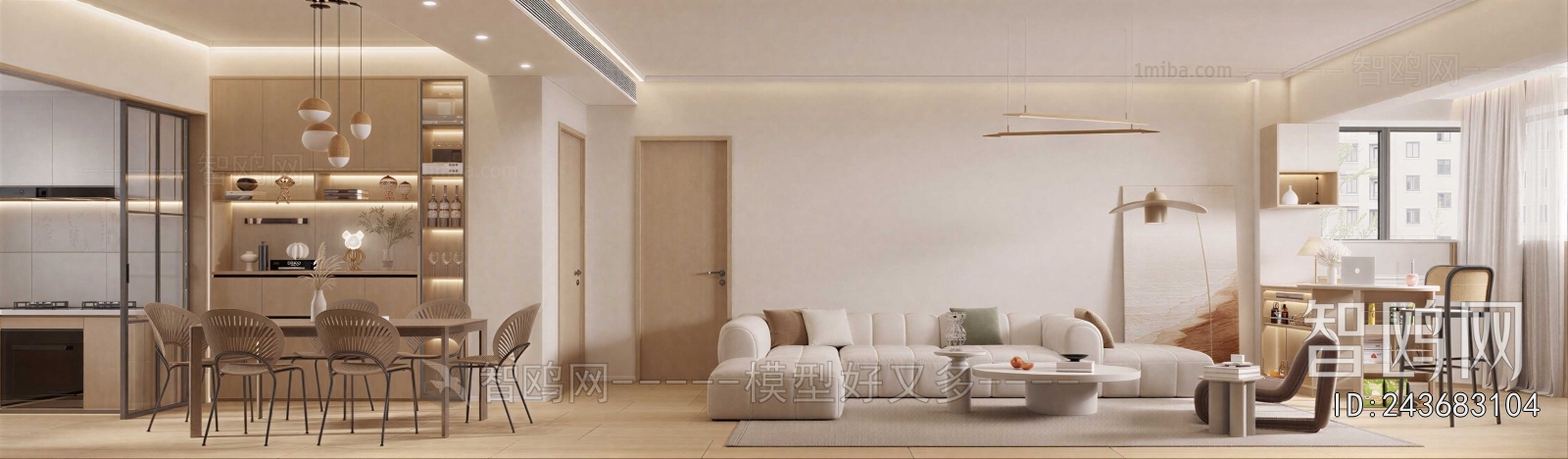 Nordic Style A Living Room