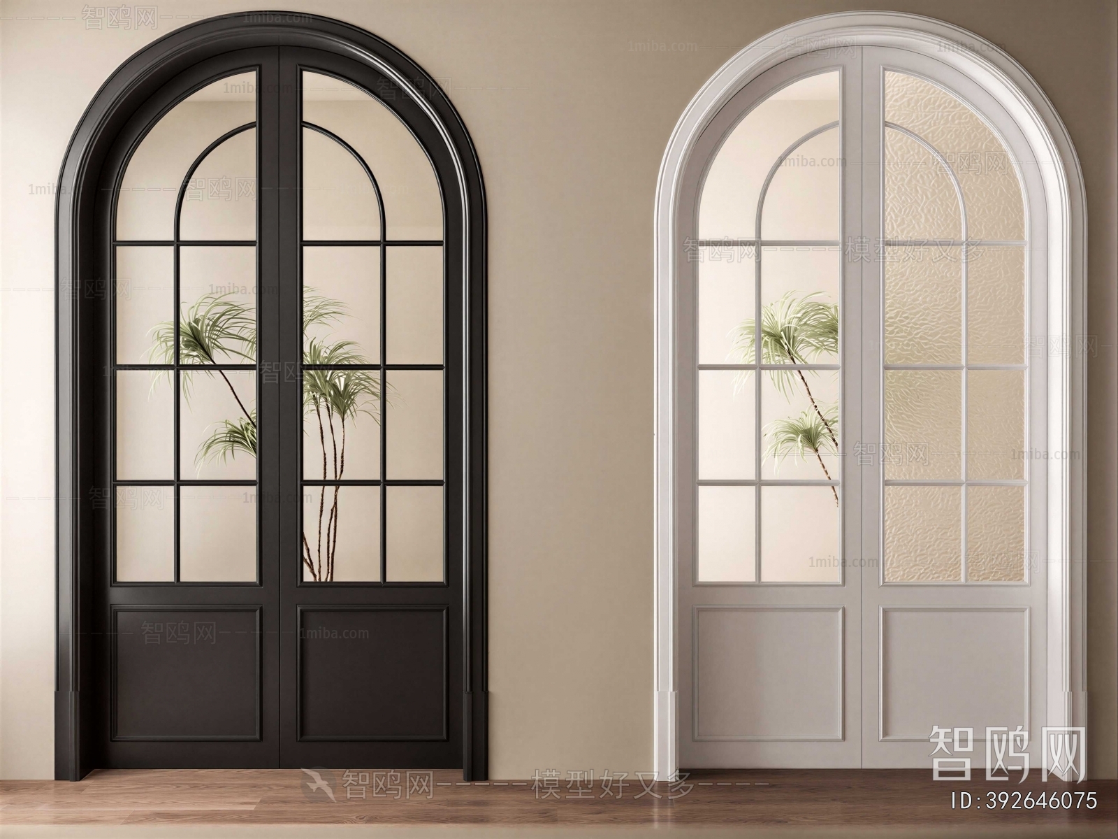 French Style Double Door