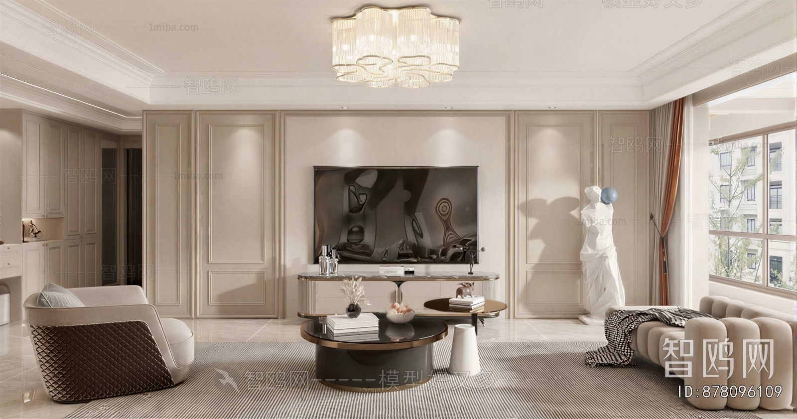 American Style A Living Room