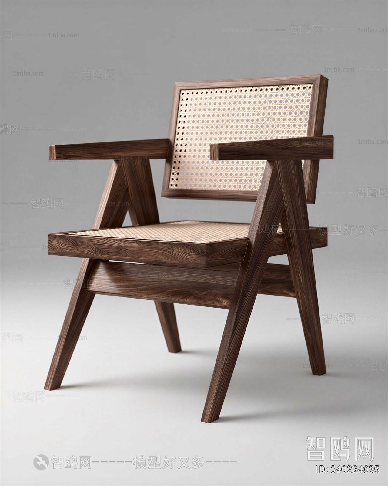 Wabi-sabi Style Lounge Chair