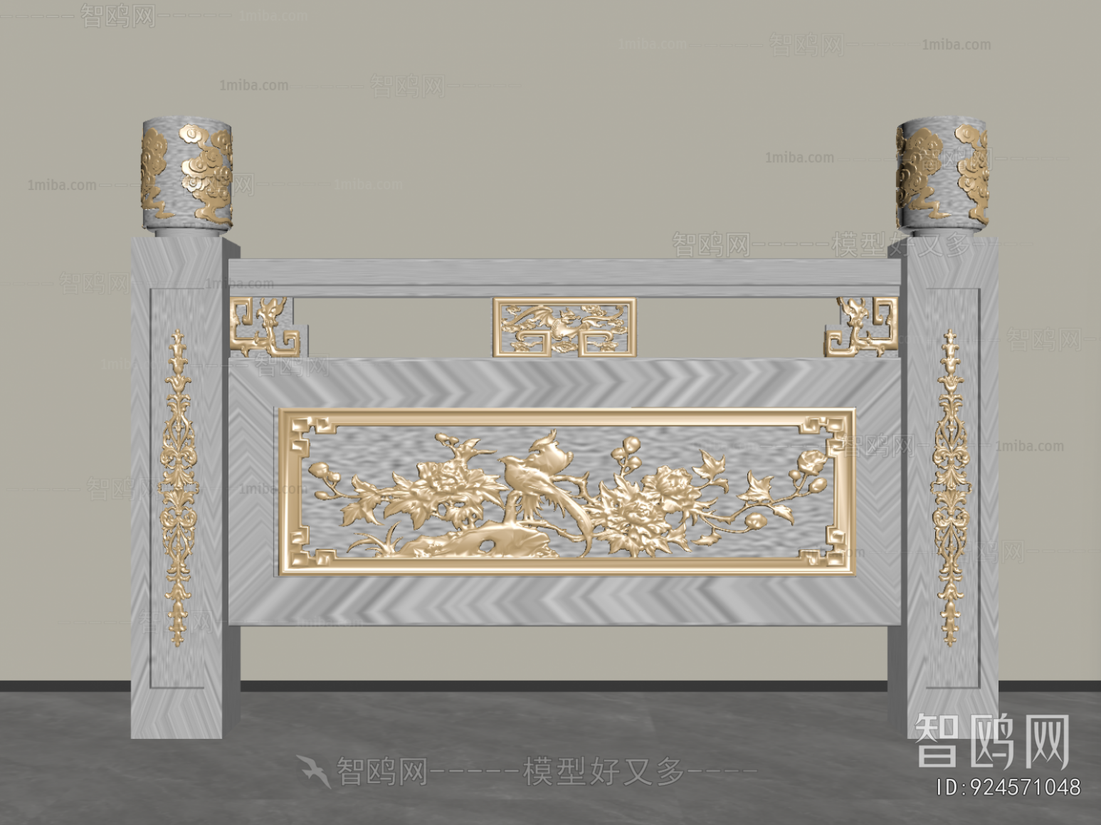 Chinese Style Guardrail