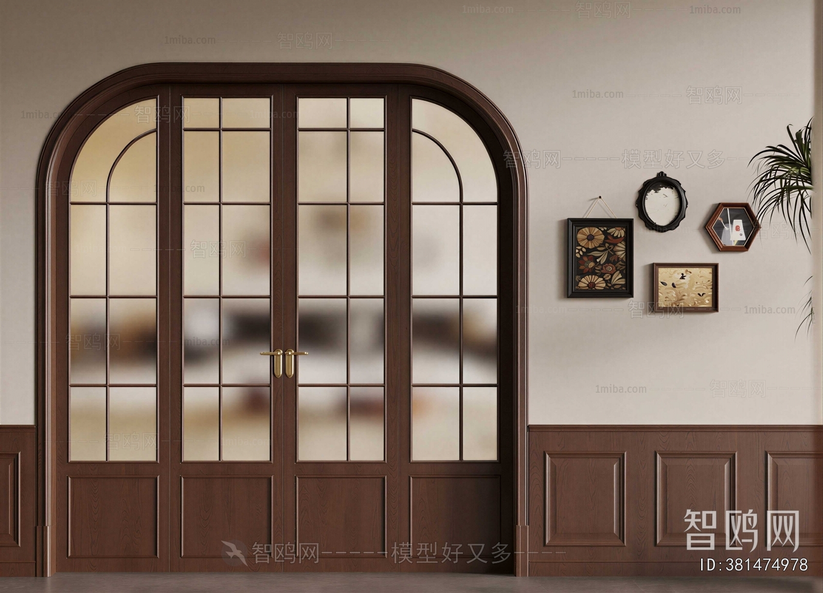 French Style Double Door