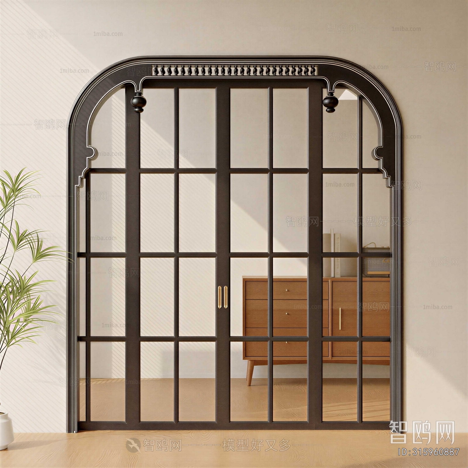 French Style Double Door