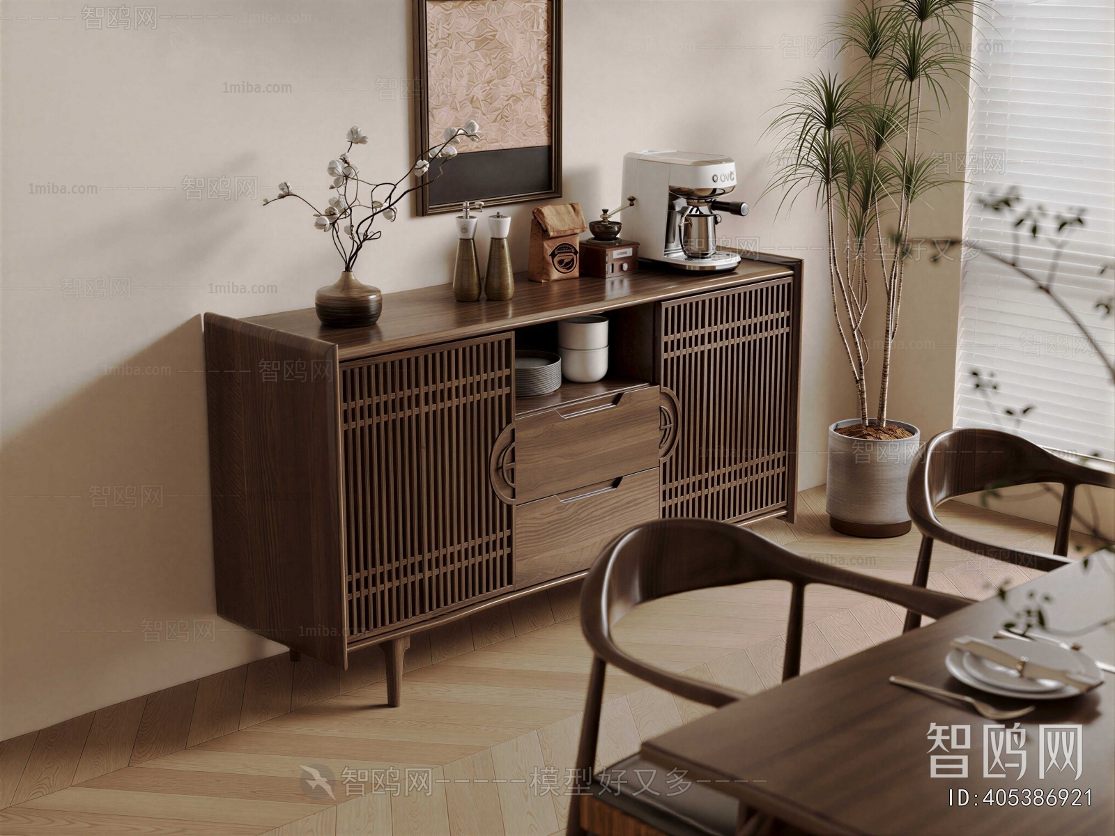 New Chinese Style Sideboard