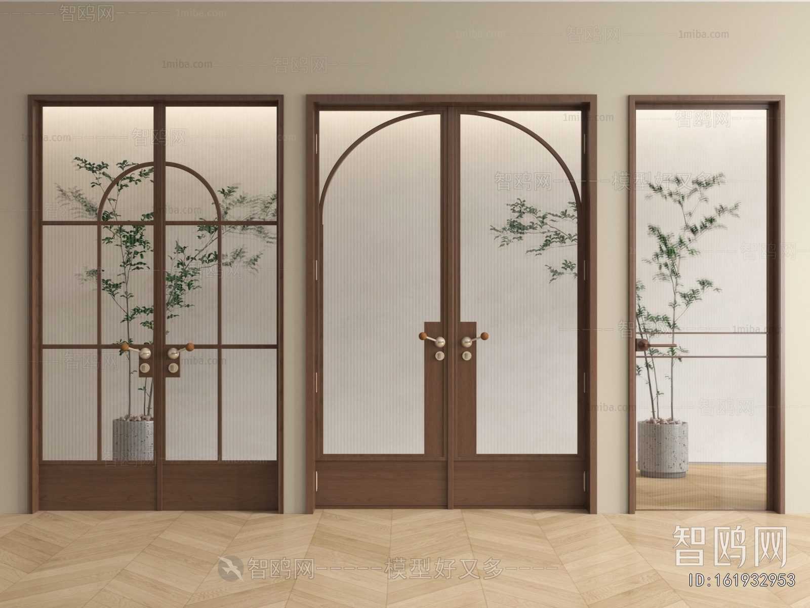 French Style Single Door