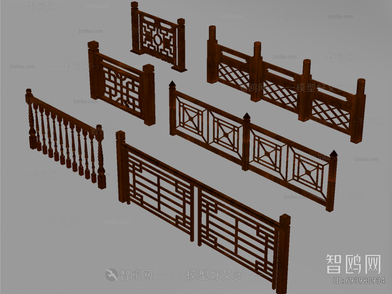 New Chinese Style Guardrail