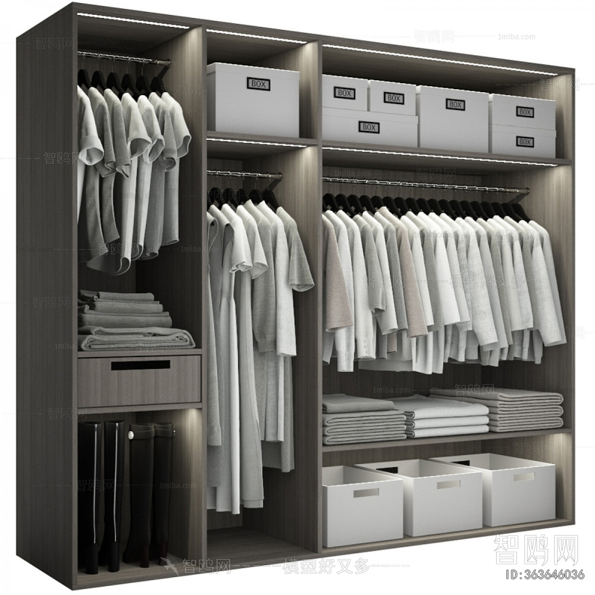 Modern The Wardrobe
