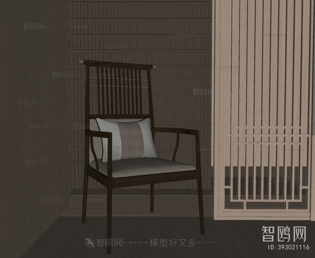 New Chinese Style Lounge Chair