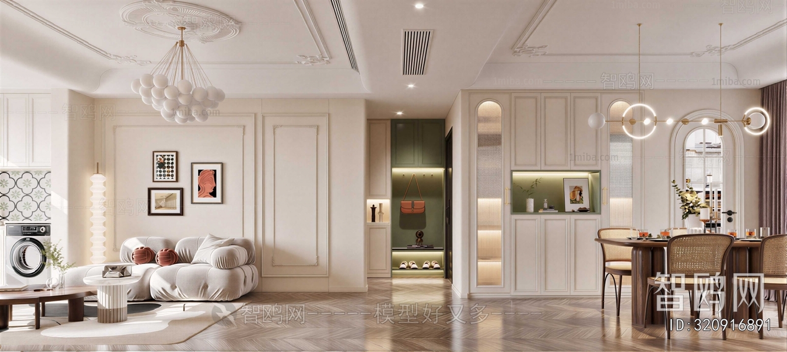 French Style A Living Room