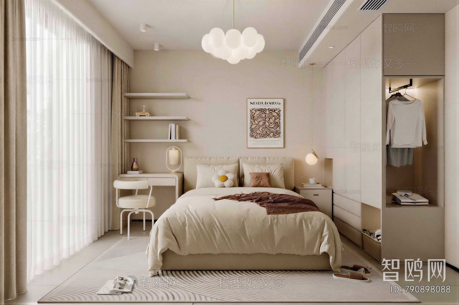 Nordic Style Bedroom