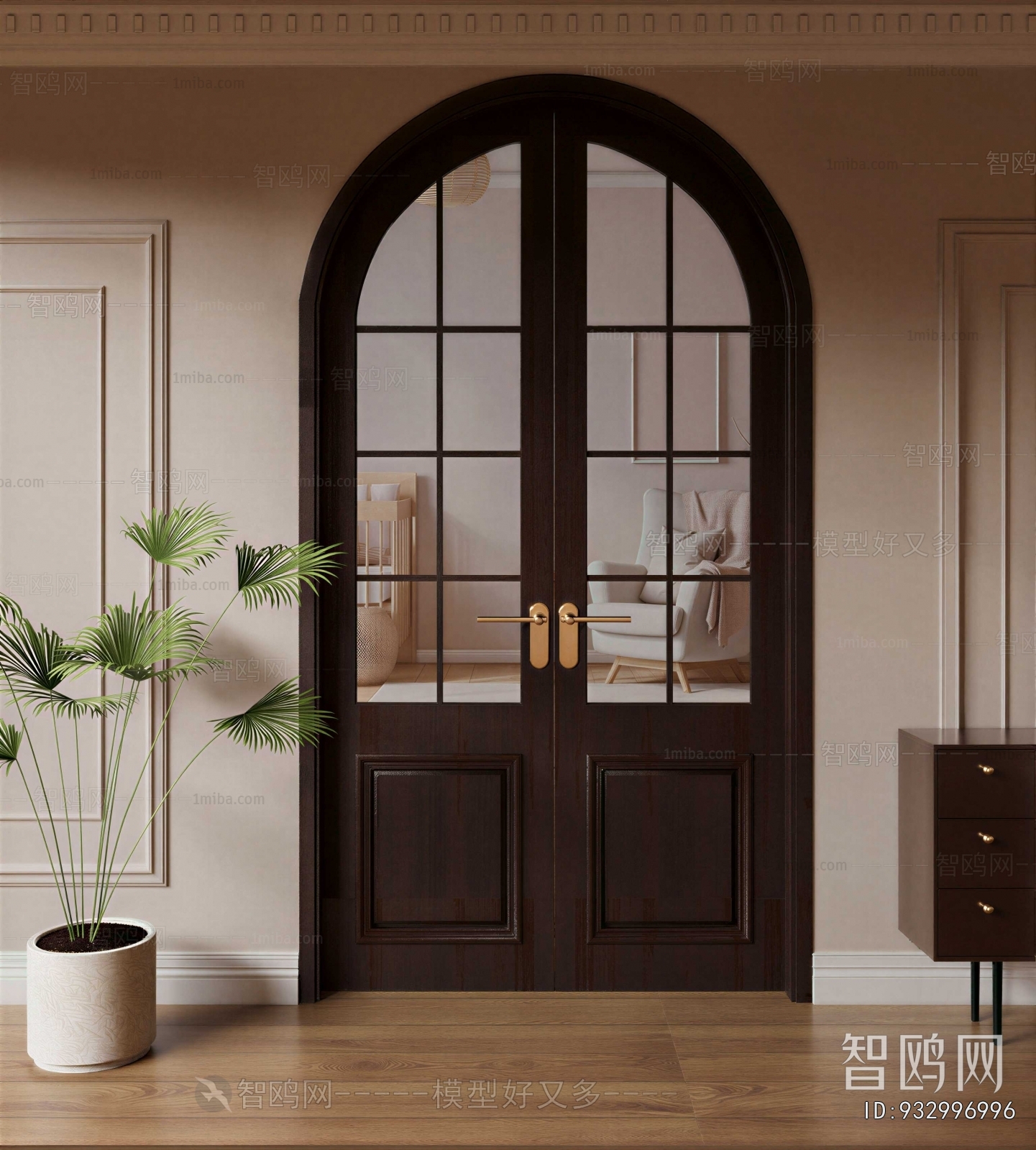 American Style Double Door