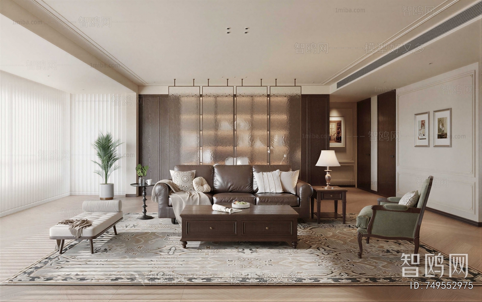 American Style A Living Room