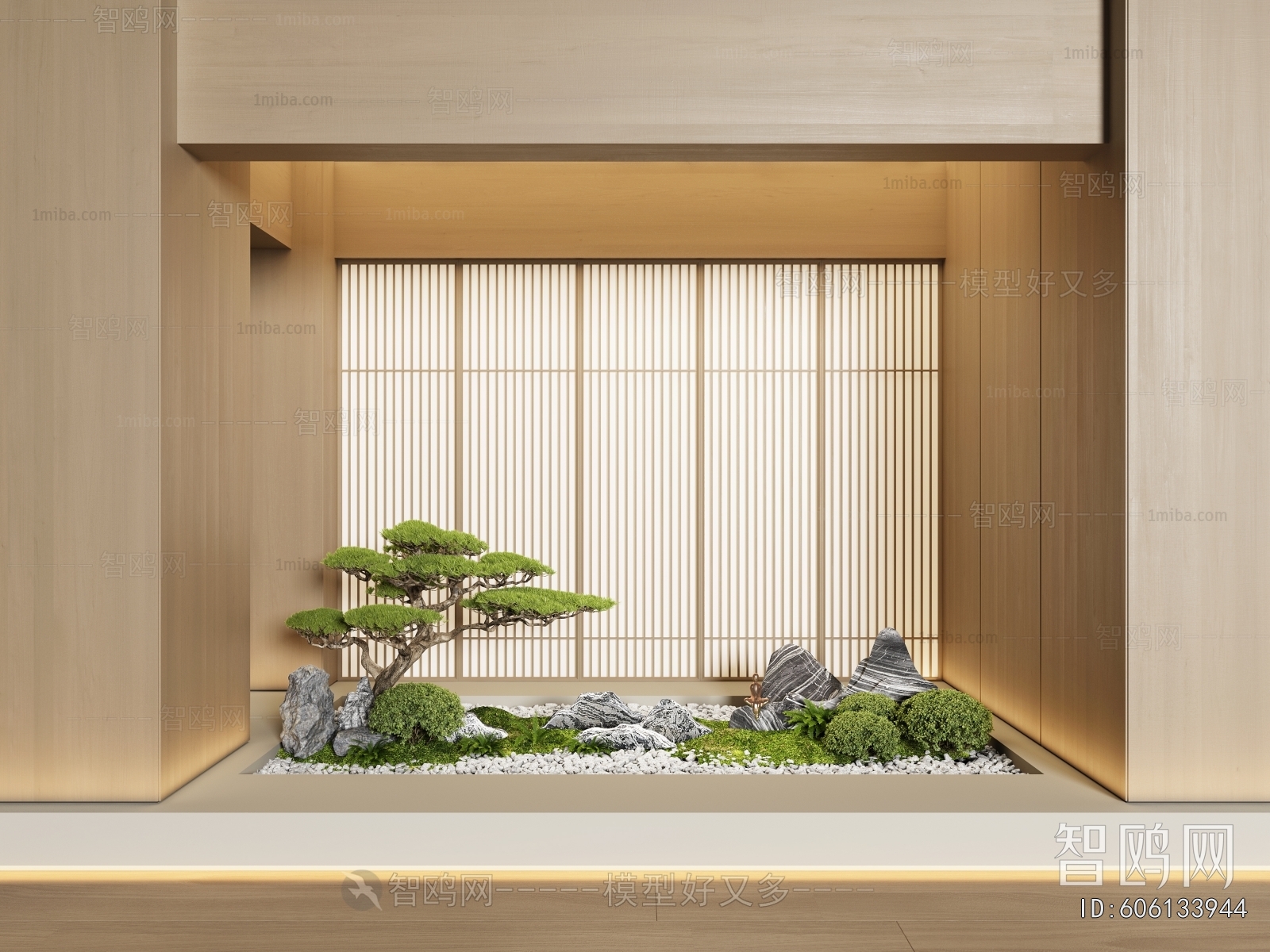 New Chinese Style Plant Landscaping