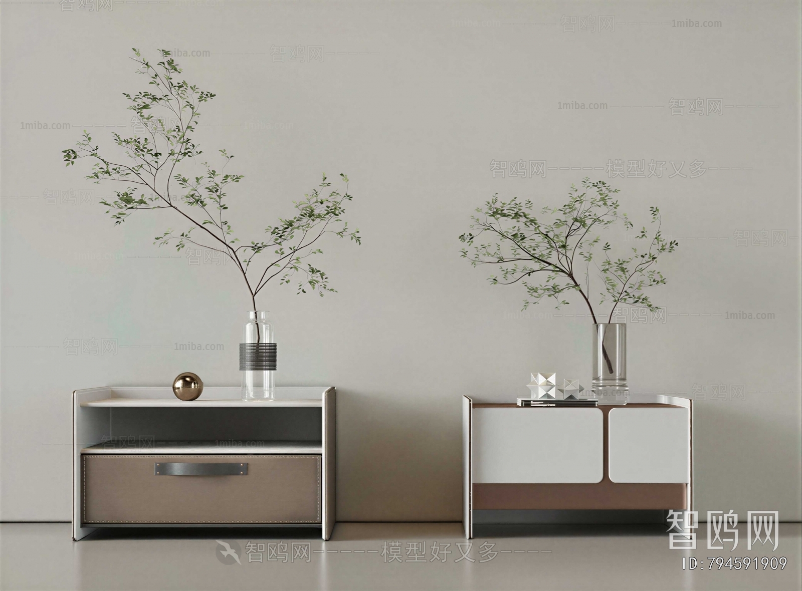 Modern Bedside Cupboard