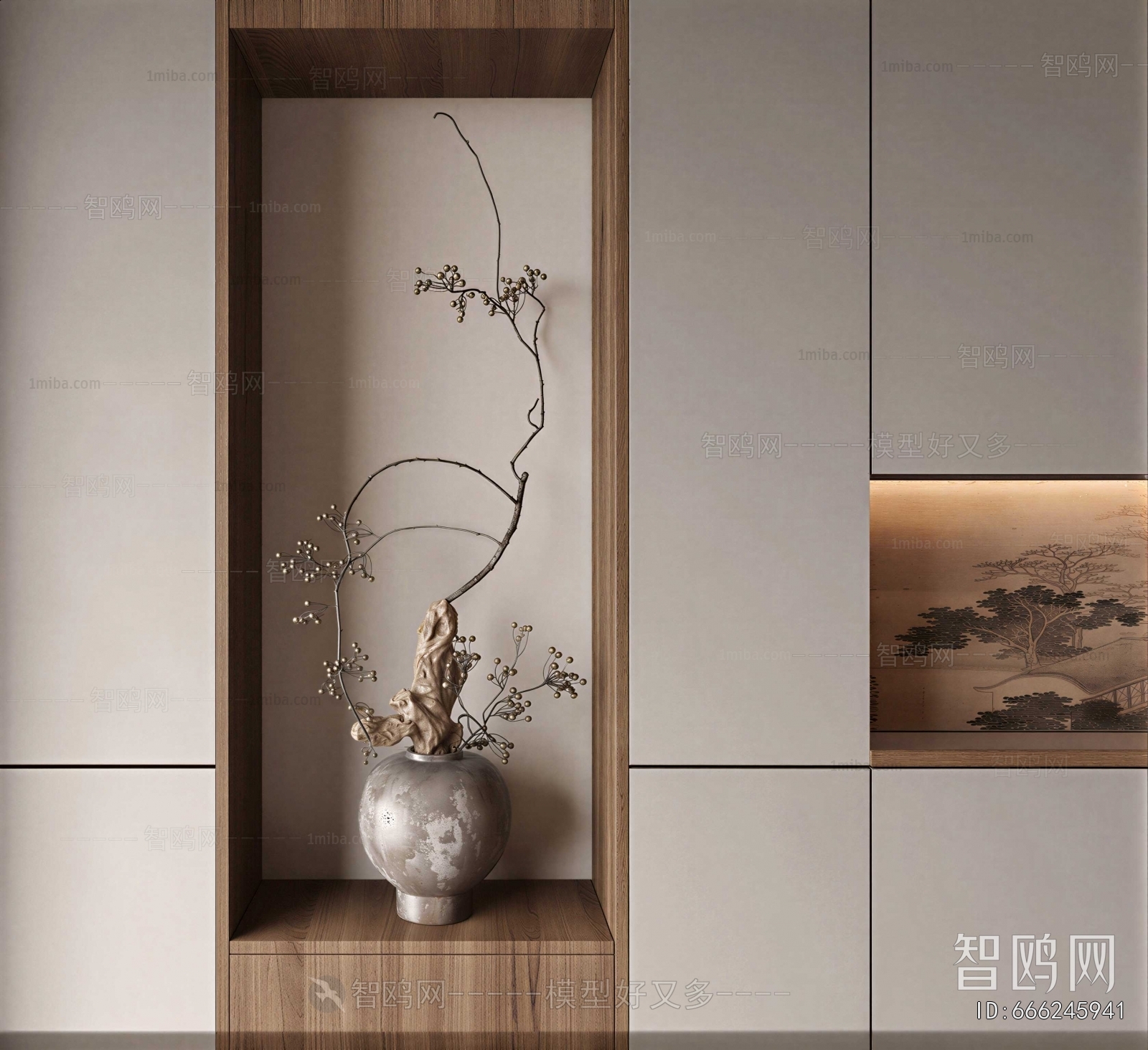 New Chinese Style Bonsai