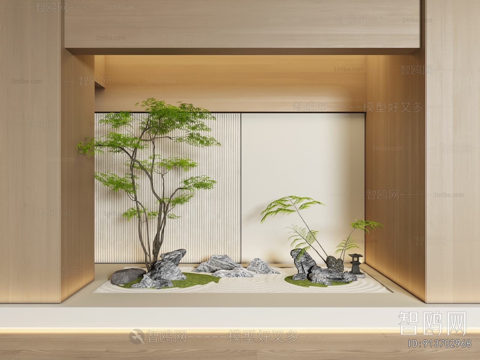 New Chinese Style Plant Landscaping