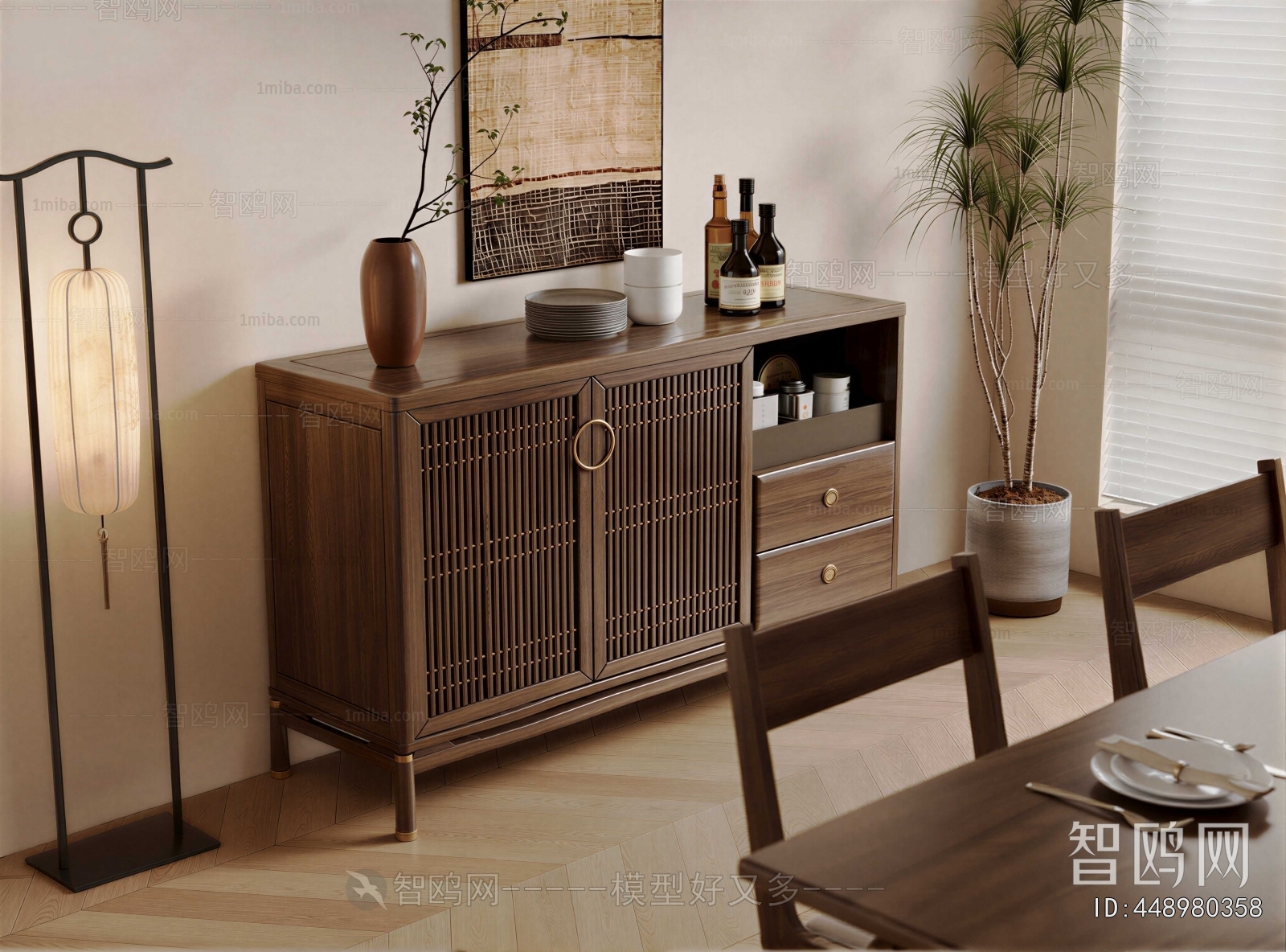 New Chinese Style Sideboard