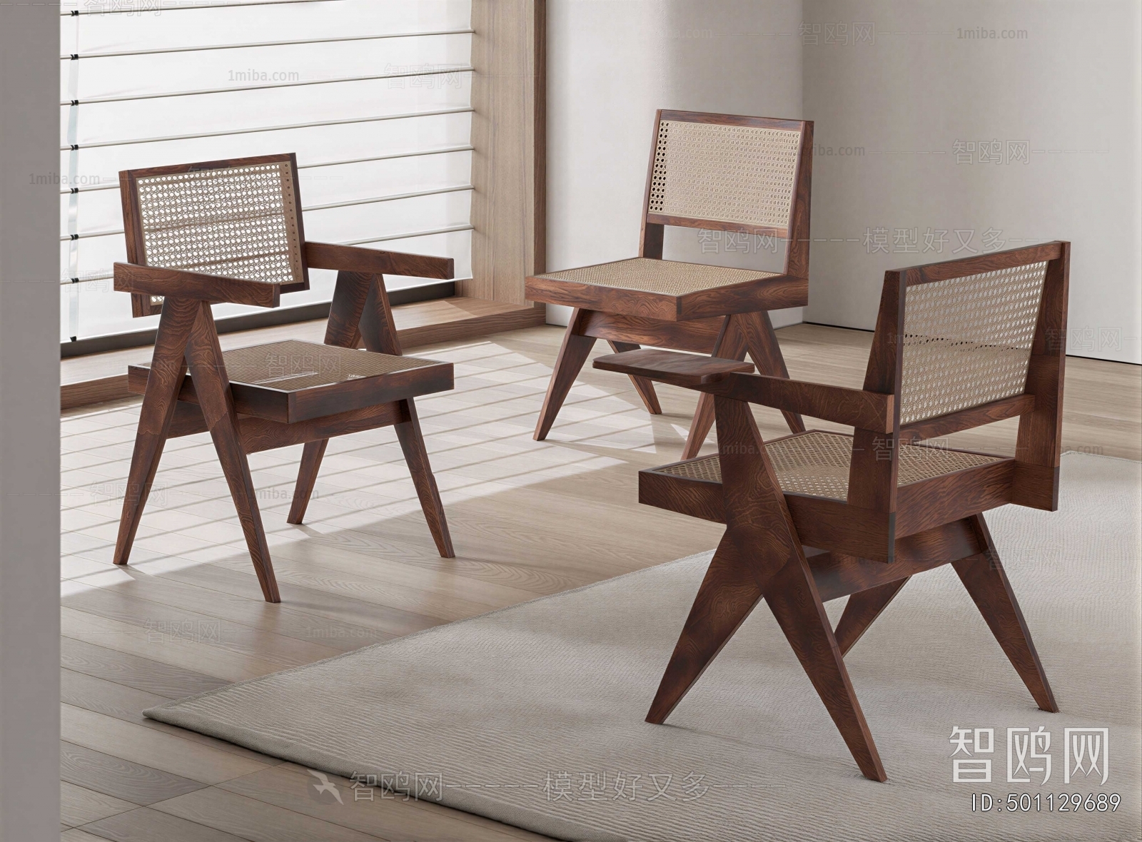 Wabi-sabi Style Dining Chair