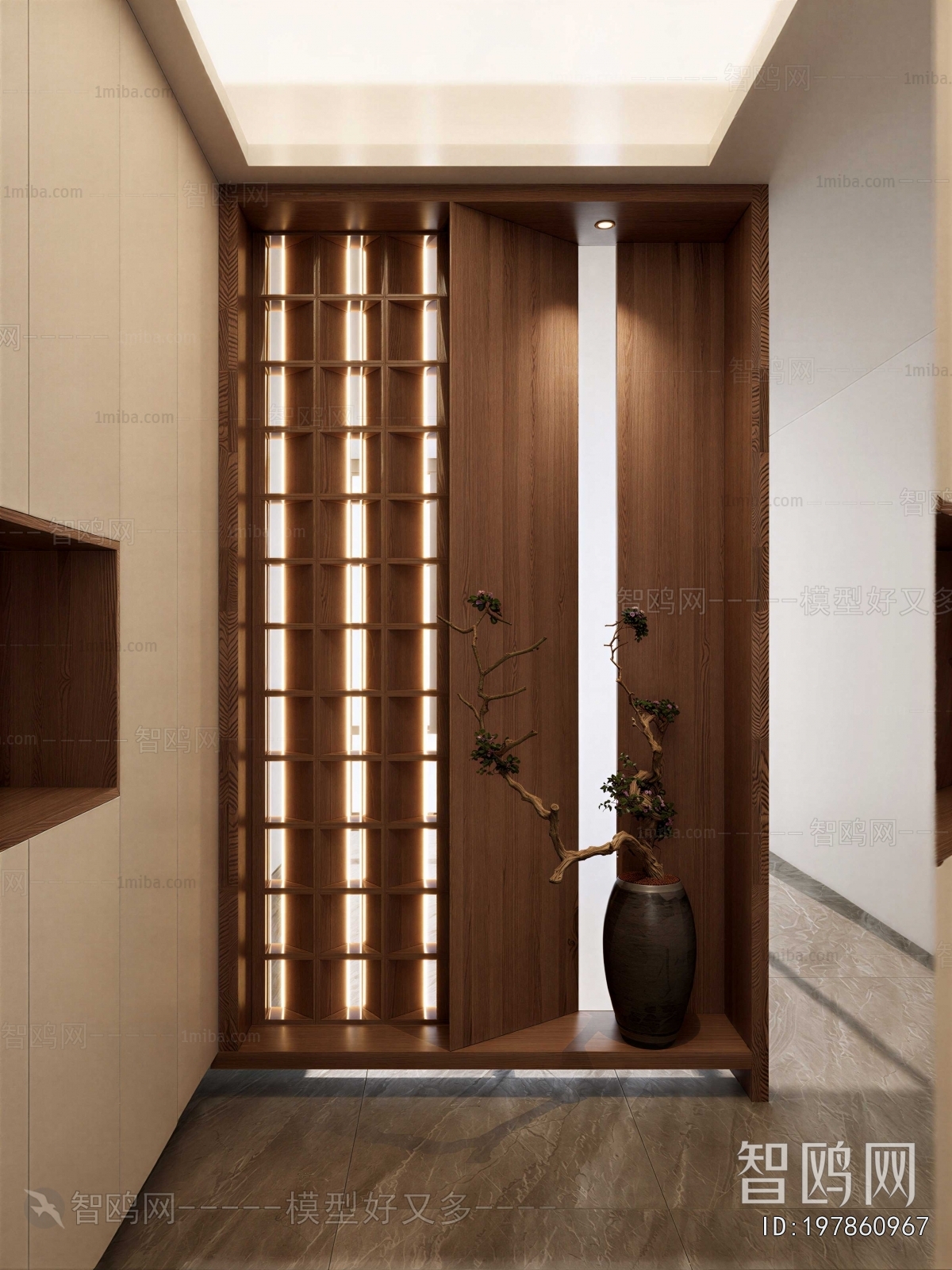 New Chinese Style Hallway