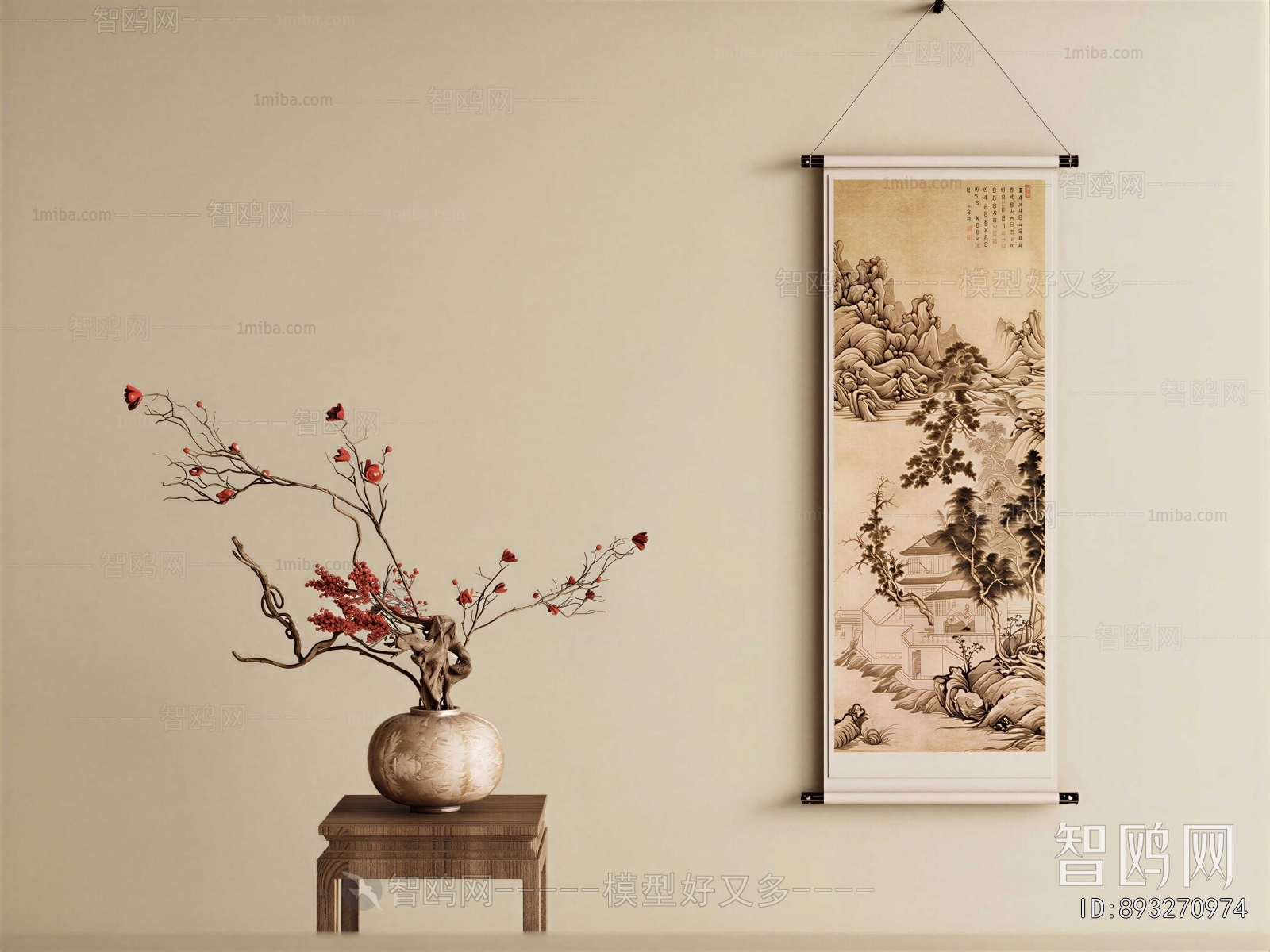 New Chinese Style Painting