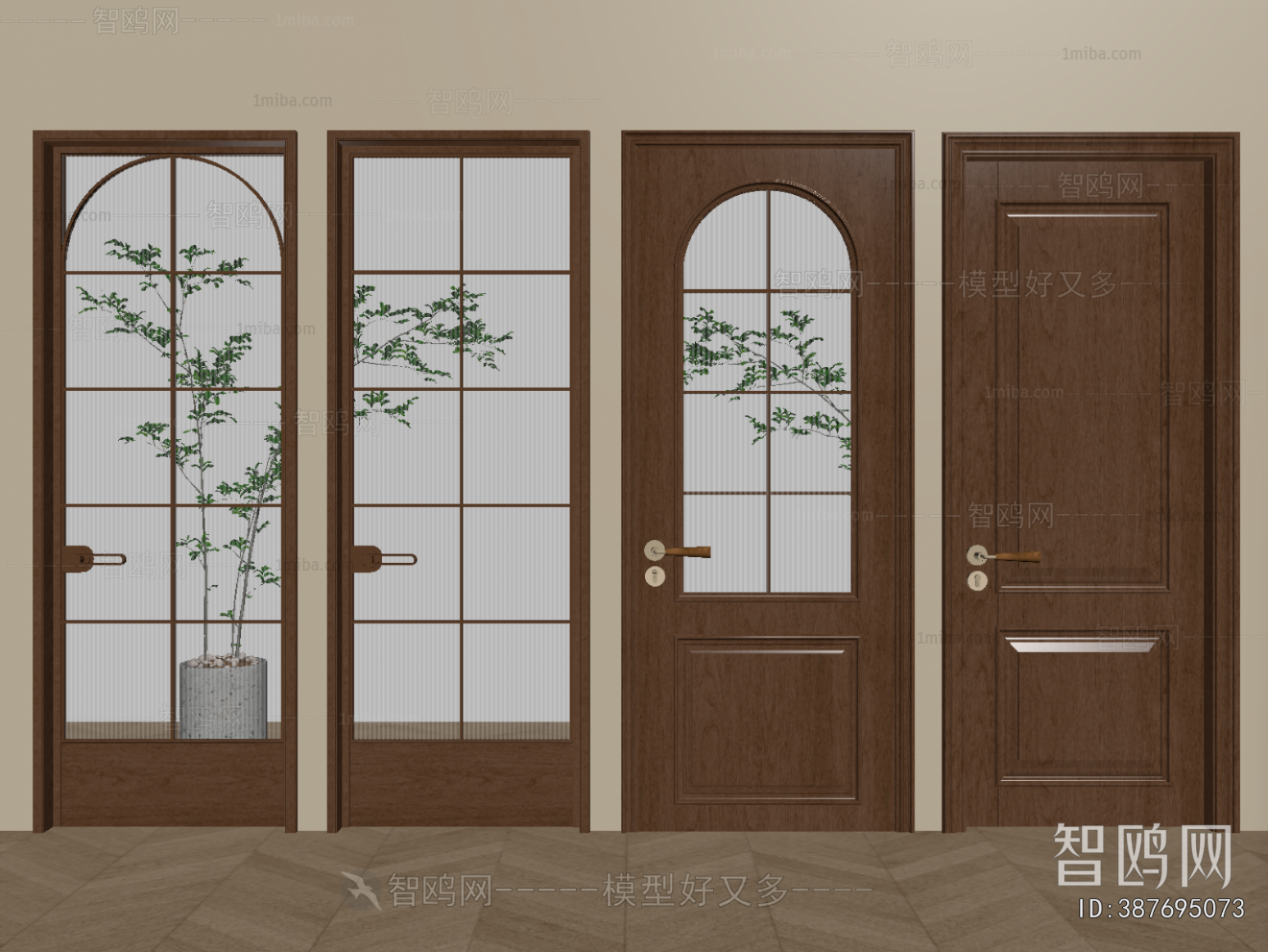 French Style Single Door