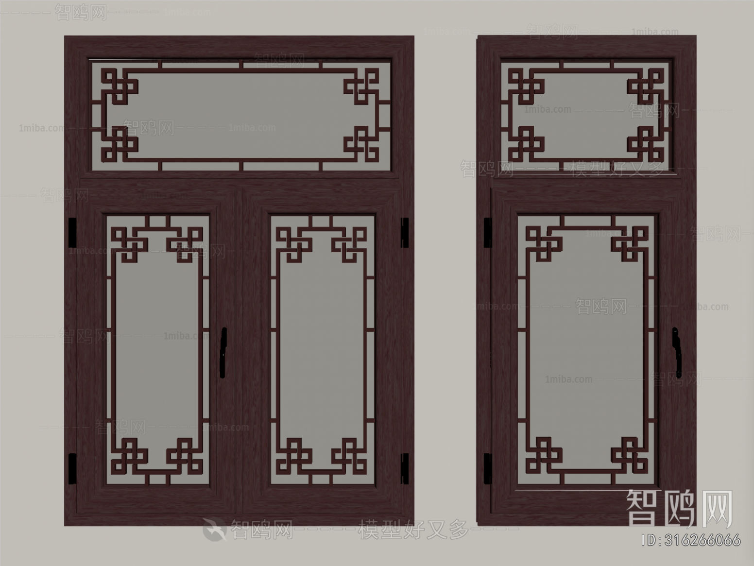 New Chinese Style Window