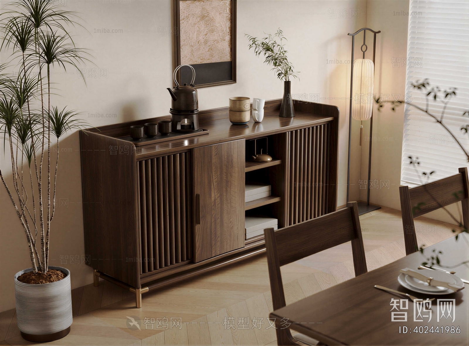 New Chinese Style Sideboard