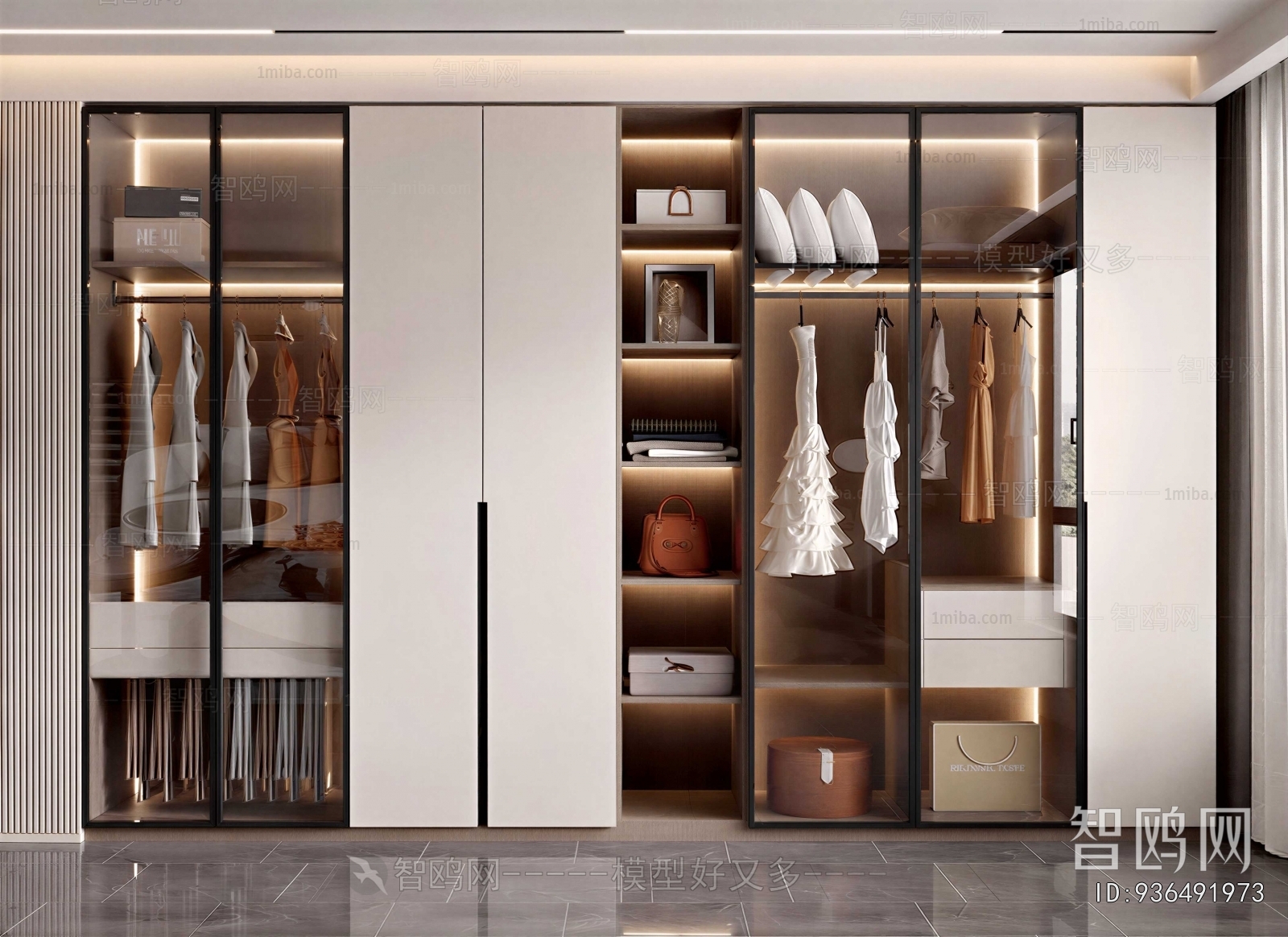 Modern The Wardrobe