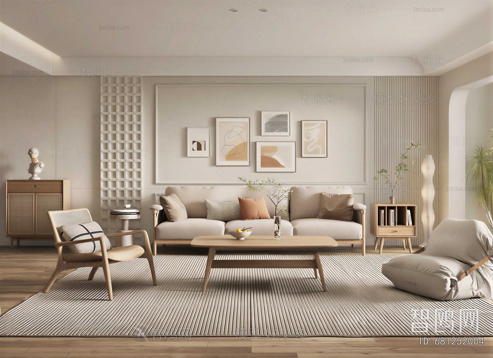 Nordic Style A Living Room