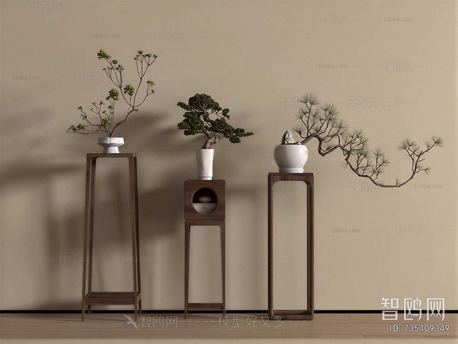 New Chinese Style Bonsai