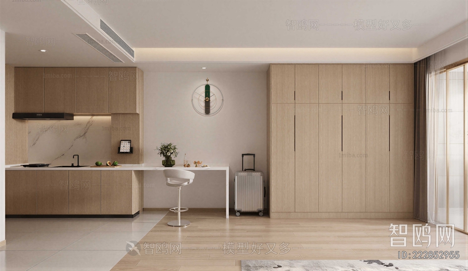 Nordic Style Guest Room