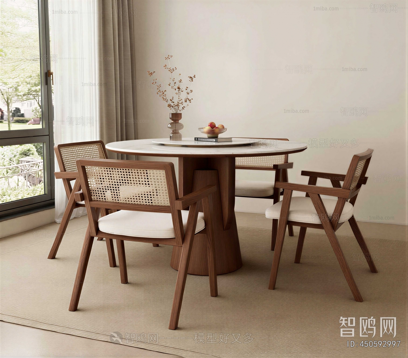 New Chinese Style Dining Table And Chairs