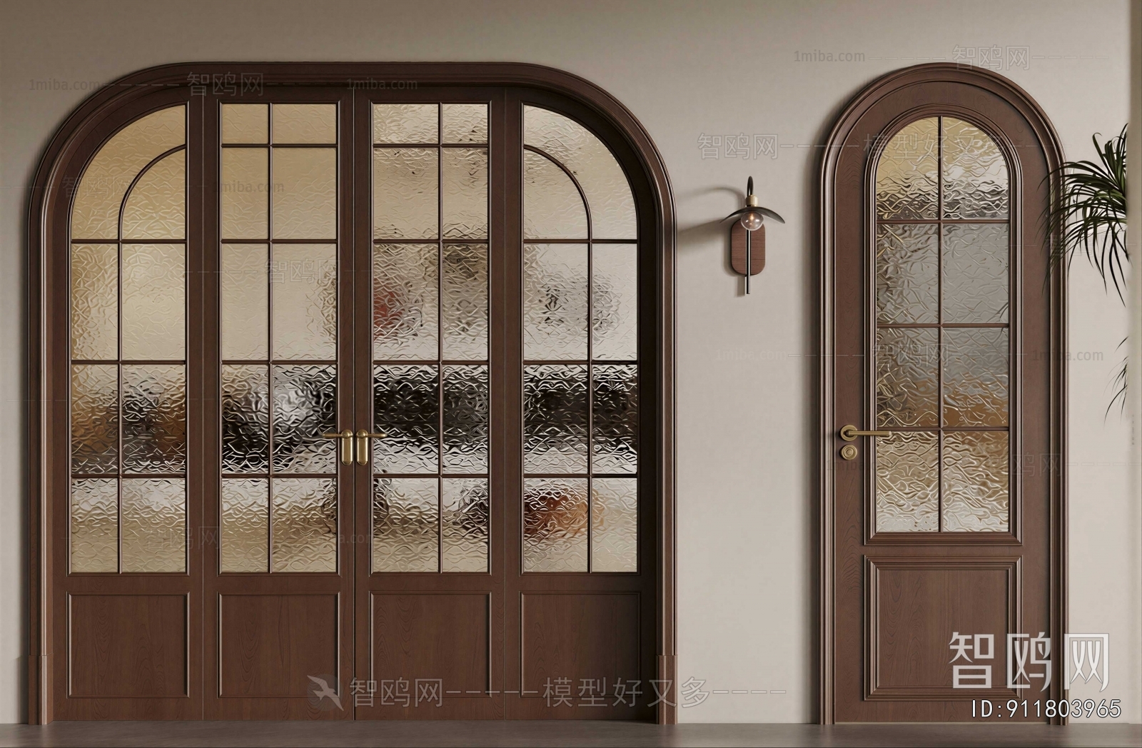 French Style Double Door