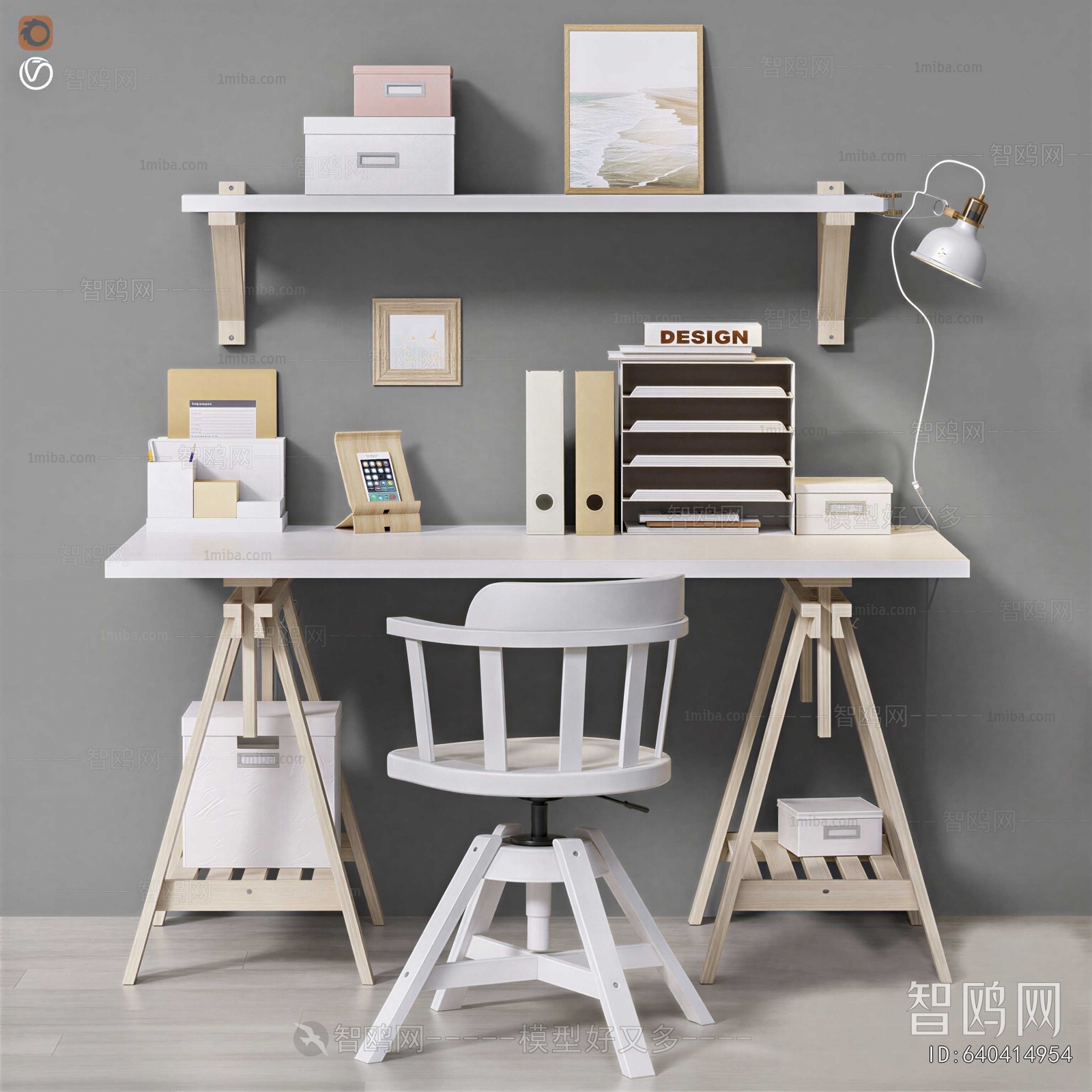 Modern Computer Desk And Chair