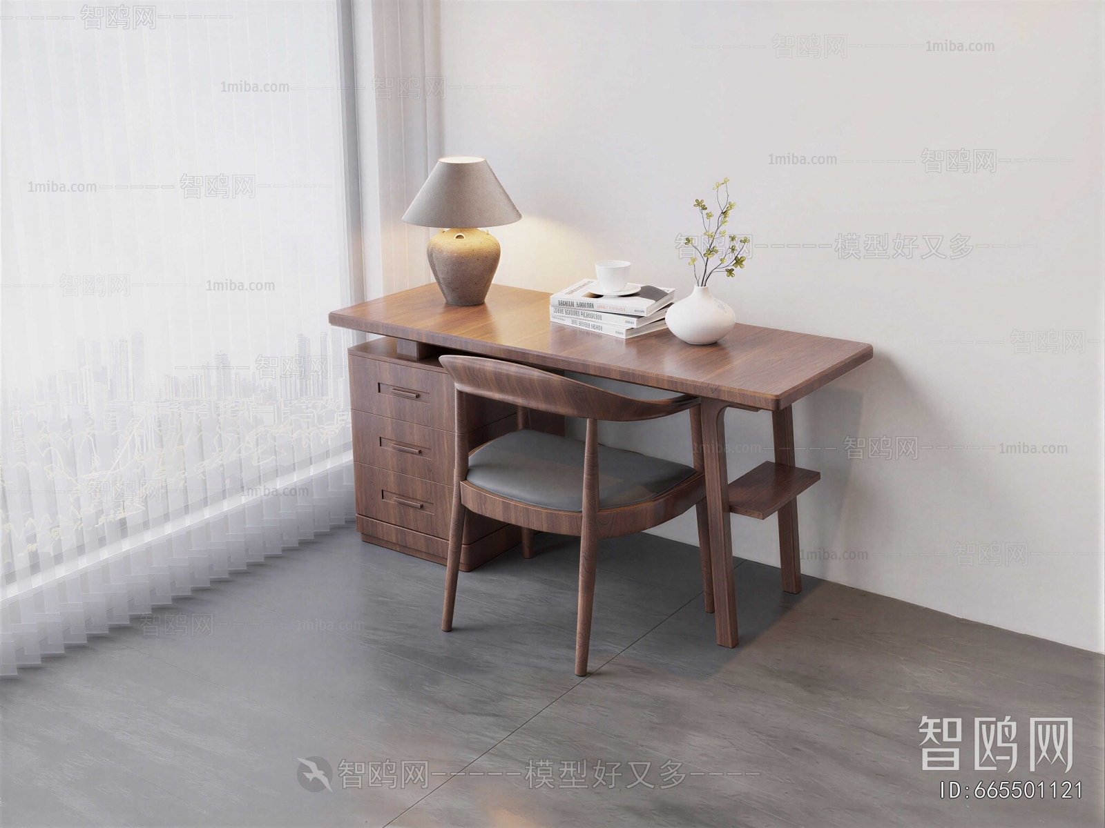 Modern Computer Desk And Chair