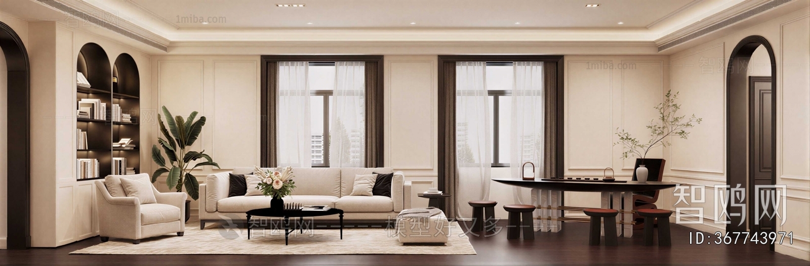 French Style A Living Room