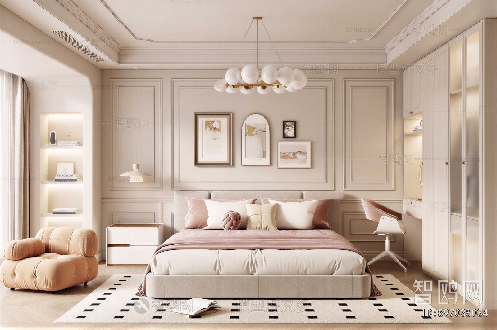 French Style Bedroom