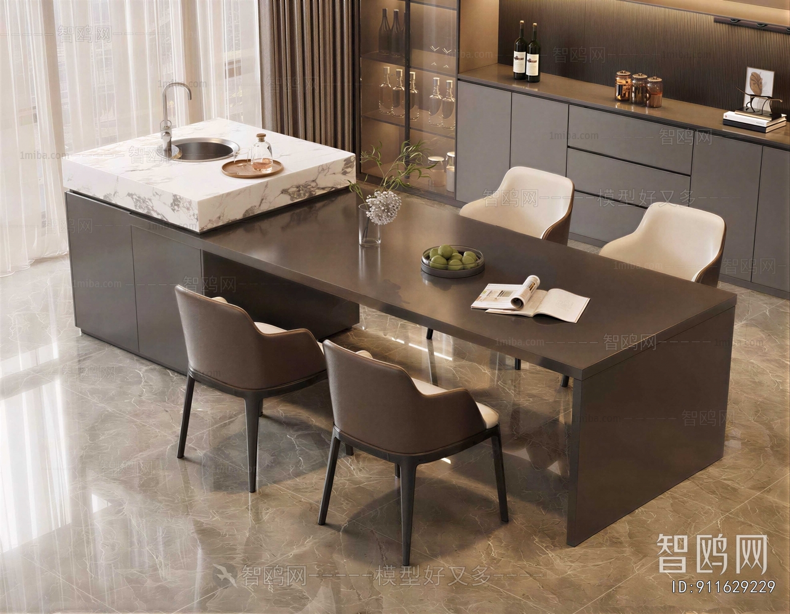 Modern Dining Table And Chairs