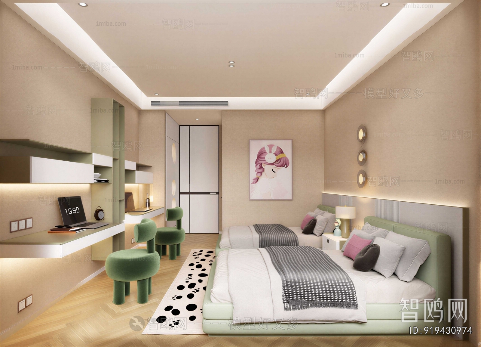 Modern Girl's Room Daughter's Room